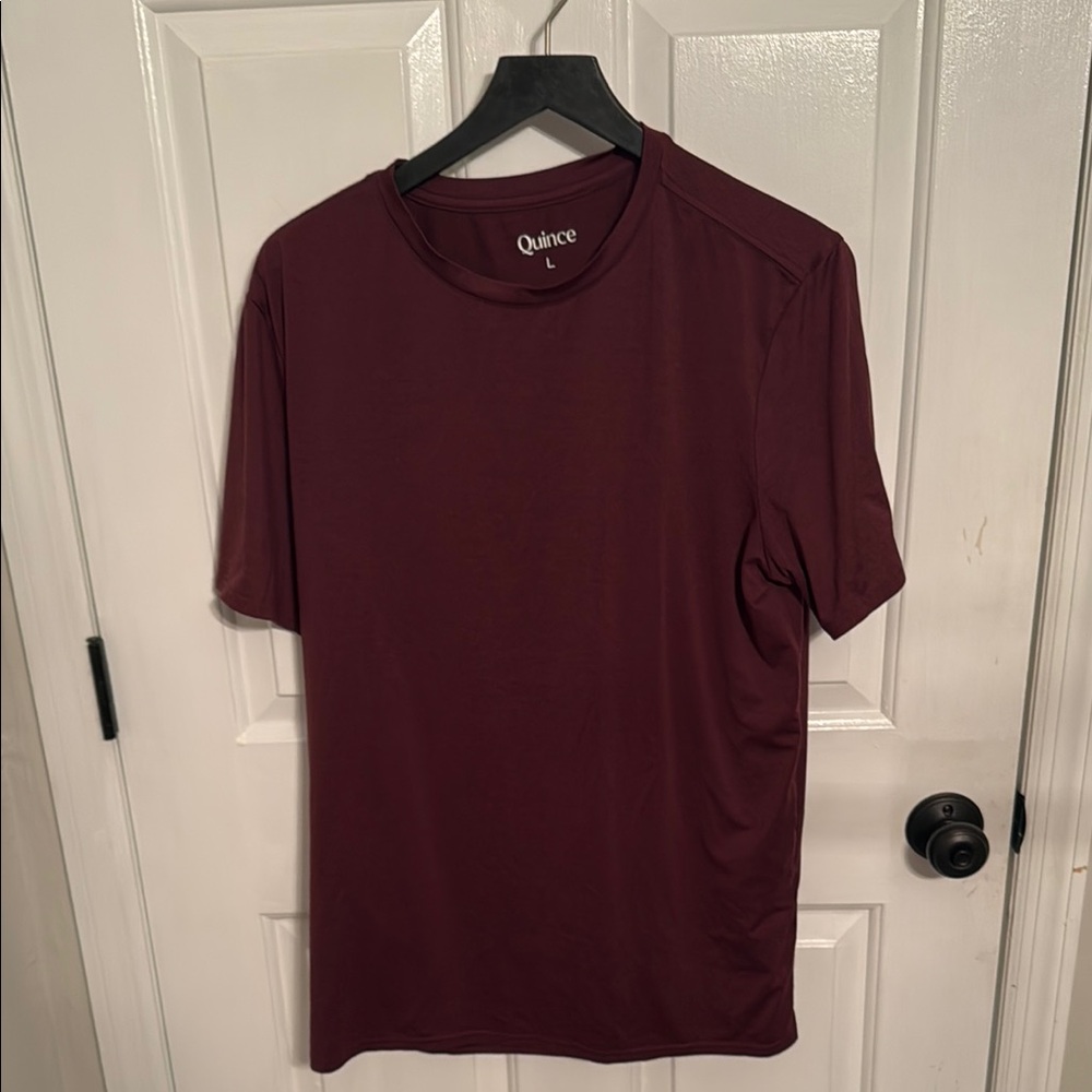 Quince Red Short Sleeve Tee